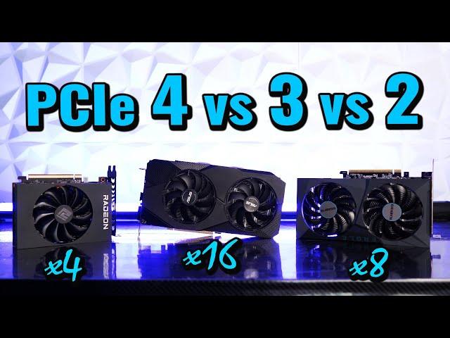 PCie Gen 2 vs 3 vs 4, RX 6500 XT vs RTX 3050 Gaming Benchmarks.