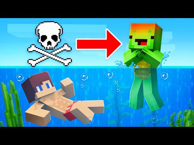 Minecraft BUT AIR KILLS Mikey and JJ - Maizen Challenge