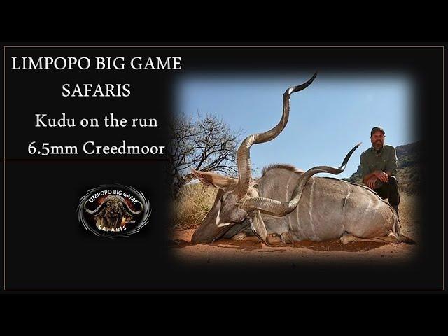 6.5 Creedmoor kills 60 inch Kudu on the run.