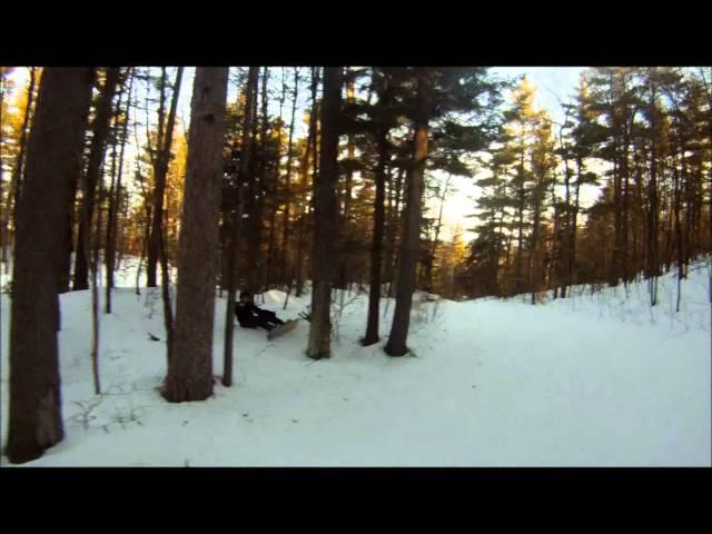 snowboarder vs tree watch this!