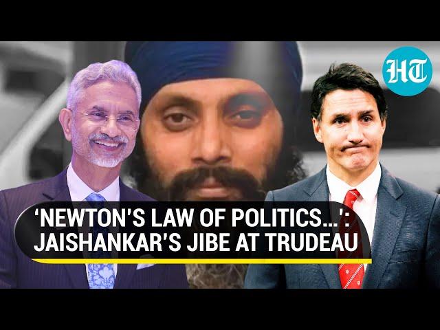 Jaishankar Turns The Tables On Canada Over Arrest Of 3 Indians In Nijjar Case; ‘Welcoming Gangs…’