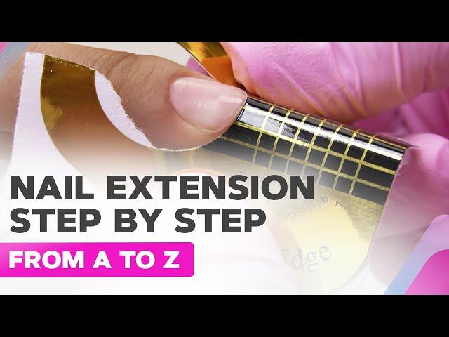 Gel Nail Extension for Beginners | Step by Step Nail Sculpting Tutorial