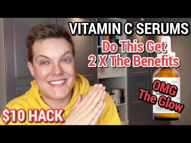 DOUBLE Vitamin C Serum Benefits - Best GLOWING SKIN HACK