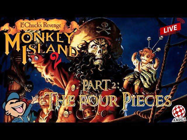 MONKEY ISLAND 2: LeCHUCK'S REVENGE - LET'S PLAY PART 2 (AMIGA - 1992)