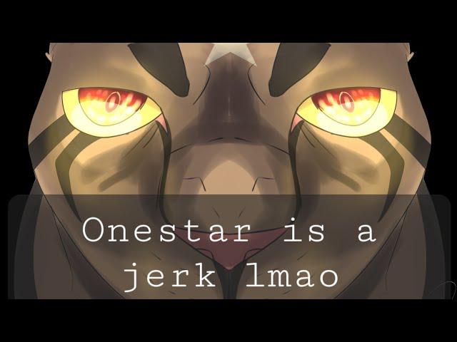 Onestar the second he became the leader of Windclan || Warrior cats shitpost ||