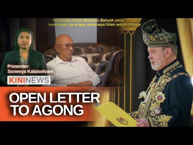 #KiniNews: Whistleblower pens open letter to Agong, reveals video on alleged corruption scandal