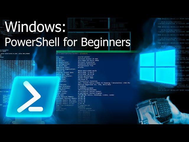 Windows PowerShell/Command Line for Beginners (Tutorial)