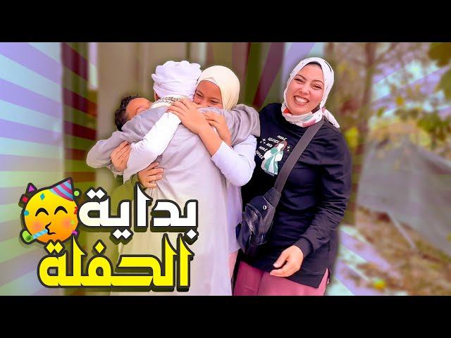 شافت ابوها فاجأة بعد غياب..!‍️(مين يشهد للعروسة..!)