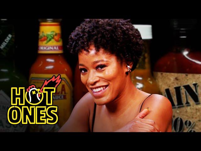 Keke Palmer Listens to the Devil While Eating Spicy Wings | Hot Ones