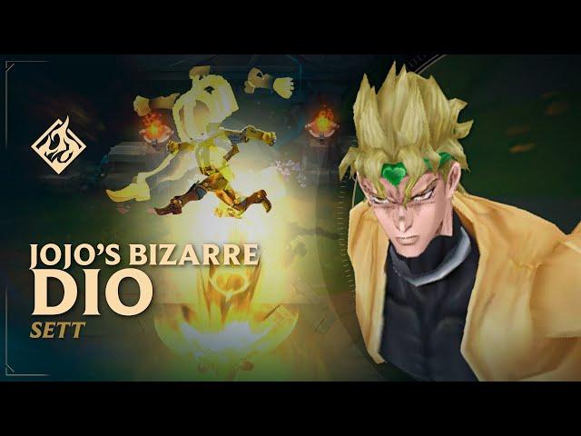 Dio Sett  JoJo's Bizarre Adventure Edition​​ RuneForge—LoL Custom Skins