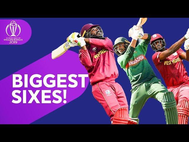 Biggest Sixes! | 2019 Cricket World Cup Biggest Sixes So Far | ICC Cricket World Cup 2019