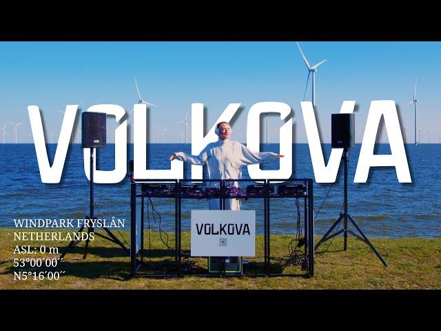 Volkova - Live @ Windpark Fryslân, Netherlands [Progressive House & Melodic House DJ Mix]