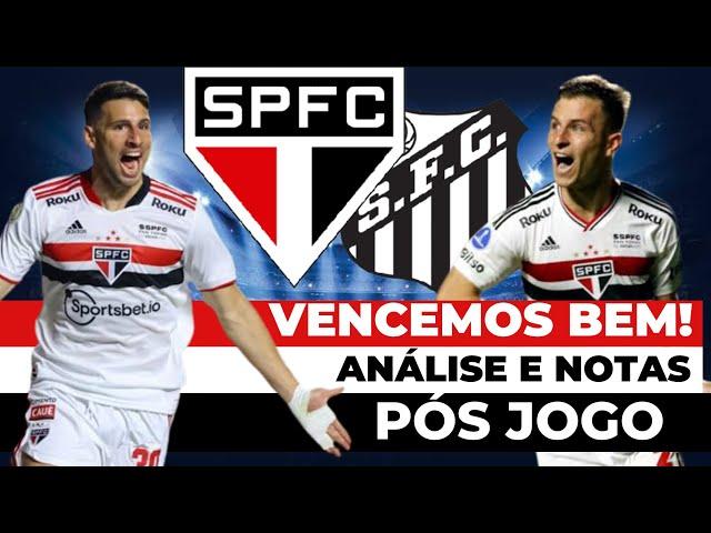 PÓS JOGO SPFC 3X1 SANTOS | ANÁLISE E NOTAS | NATUREZA X CENI?