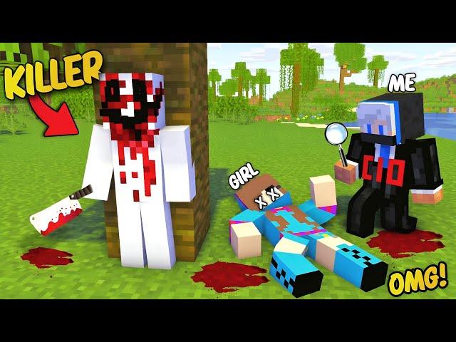 I Became a CID to Catch My Girlfriend's Killer in Minecraft!