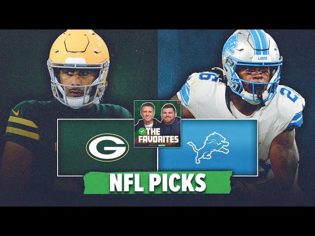 Green Bay Packers vs Detroit Lions BEST BETS! NFL Picks & Predictions | The Favorites Podcast