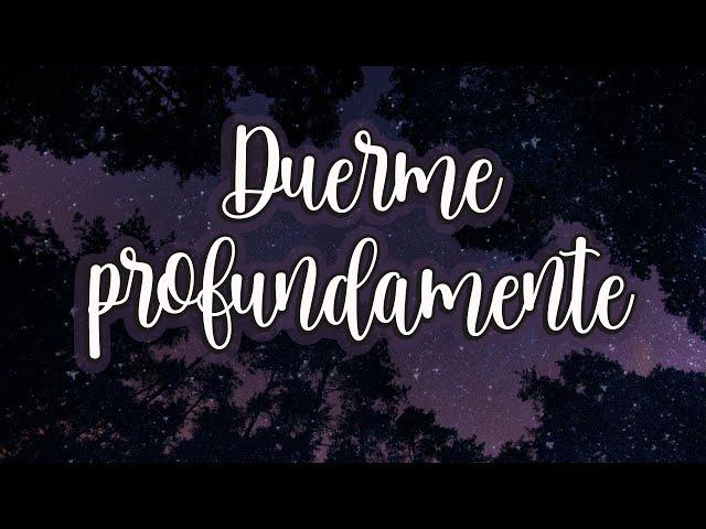 MEDITACIÓN para DORMIR PROFUNDAMENTE Afirmaciones positivas para dormir