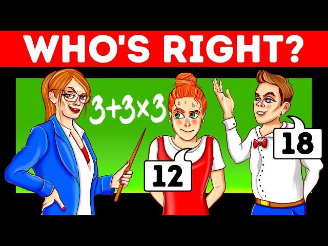 Math Riddles, Can You Solve All To Call Yourself Genius?