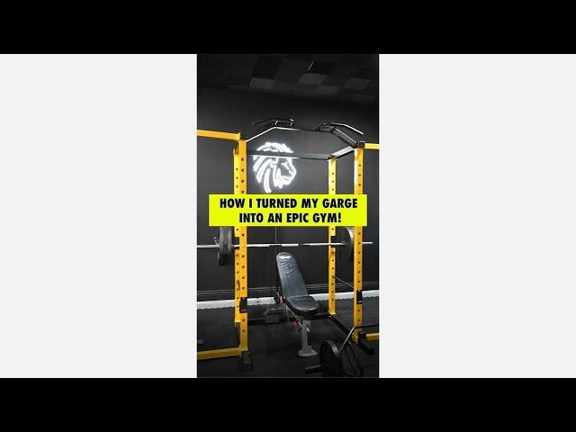  HOW I TURNED MY GARAGE INTO MY DREAM HOME GYM!