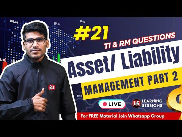 IIBF TIRM Live | Asset Liability Management Part 2 | Most Expected ALM Questions for Exam