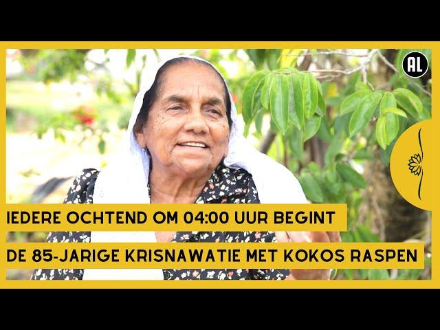 85-jarige Surinaamse Krishnawatie Badloe wil zoveel mogelijk zelf doen | Iedereen Verlicht