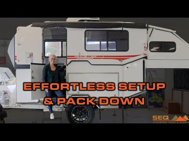 Effortless Setup & Pack Down of the Kimberley Karavan Eco Suite | Perfect for All Campers!