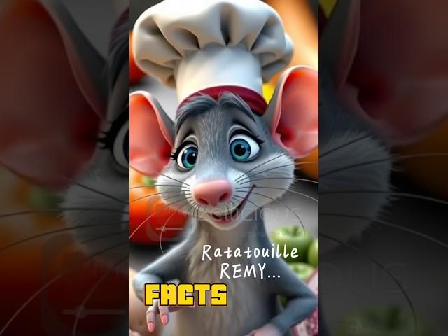 Remy Ratatouille Facts #shorts #disney #facts #animation