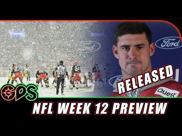 Daniel Jones Released & Browns Upset Steelers: NFL Week 12 Preview