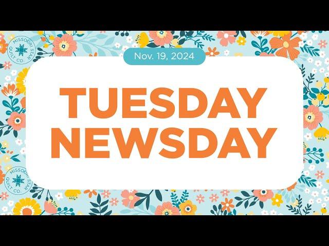 Tuesday Newsday | November 19th, 2024