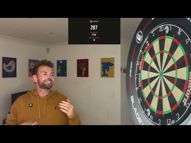 DartCounter Scoring Game After a 1-Week Break | Beginner 43 Avg Player Daily Practice