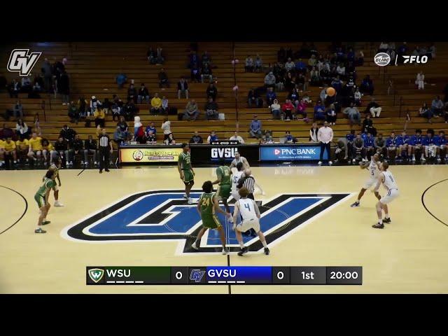 Wayne State (MI) vs Grand Valley State Men's Basketball | GLIAC Highlights