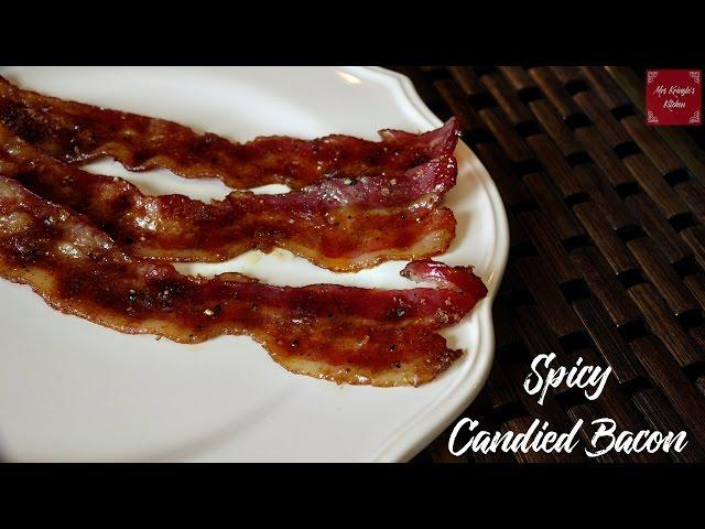 Spicy Candied Bacon | You will never eat bacon the same way again!