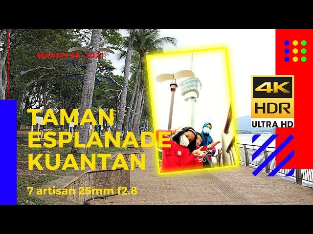 Taman Esplanade Kuantan | Kuantan 3D2N Family Trip | 4K POV