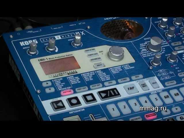 mmag.ru: Korg Electribe EMX-1SD video review