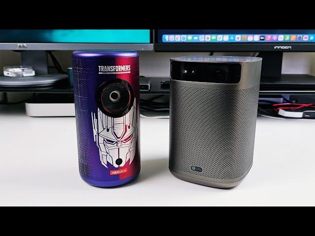 XGIMI MOGO 2 Pro vs Nebula Capsule 3 - Projector Comparison - Laser vs LED - Which One is the Best?