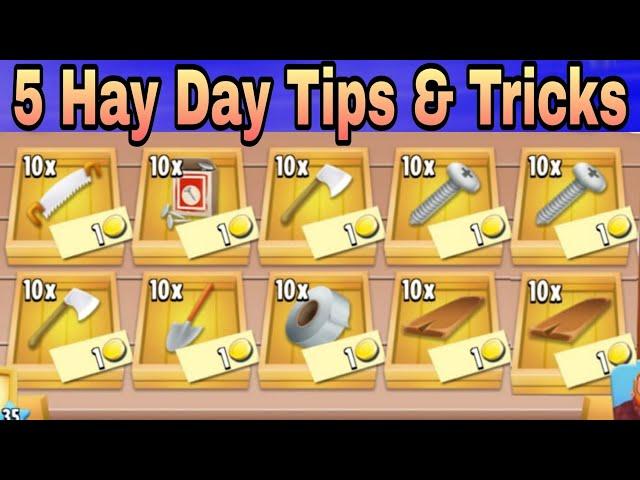 5 Hay Day Tips & Tricks you must know in 2024