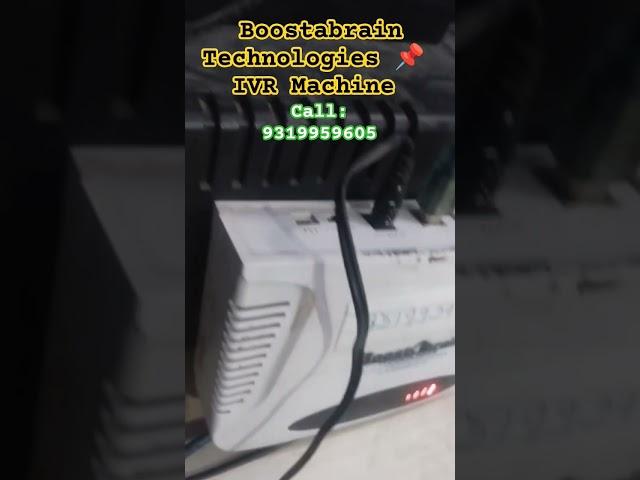 Boostabrain Technologies  IVR System ⭐