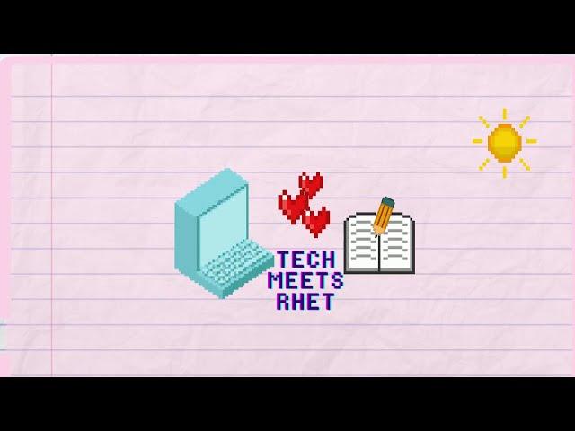 Tech Meets Rhet: Trailer Video #shorts