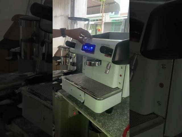 Hướng dẫn cài đặt lượng nước tự động cho máy pha cà phê expobar megacrem