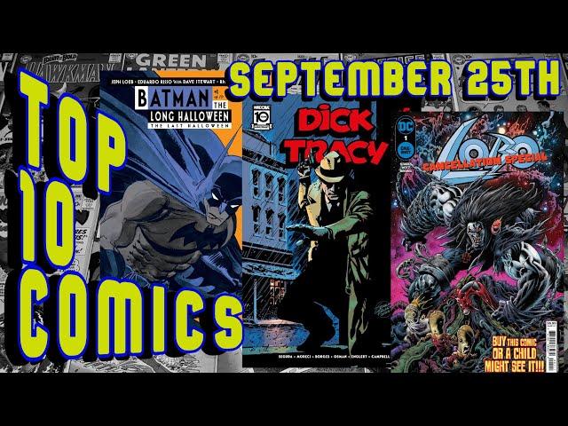 TOP 10 NEW COMICS September 25th 2024