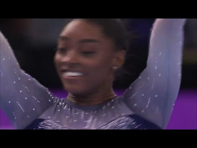 Simone Biles (USA) HUGE 15.166 Floor Team Final 2023 World Championships