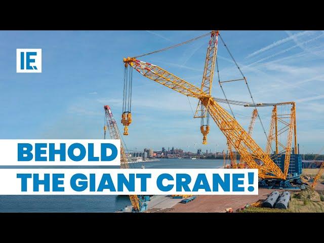 The Largest Land-Based Crane in the World:  Massive SGC-250