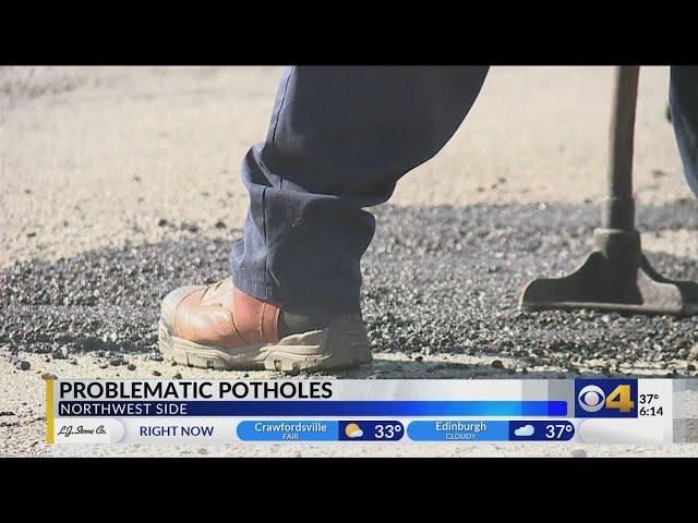 Problematic potholes frustrating neighbors on Indy’s northwest side