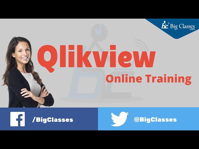 Qlikview Training Video -  Qlikview Tool Overview - Bigclasses