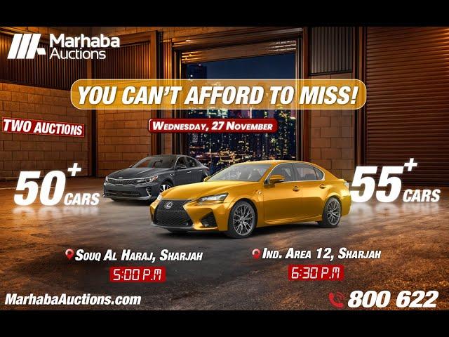 Marhaba Auctions - IA 12 - 27 November 2024