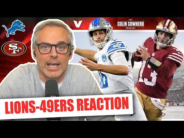 Lions-49ers Reaction: "NOT PAYING BROCK PURDY," Jared Goff leads Detroit on MNF | Colin Cowherd NFL