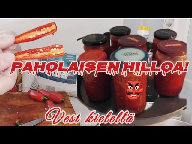 Tulisen hyvää "Paholaisen hilloa" , NAM! 