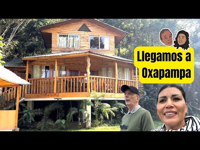 Llegamos a Oxapampa - Viaje a Peru - Mis papás se van en la tía veneno a comer 