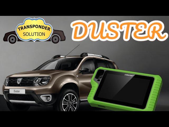 Dacia Duster ID4A Hitag AES OBDSTAR G3 - Programmazione chiave - Distributori chiavi e attrezzature