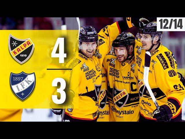 HIFK VS Kalpa (3-4) Highlights- 12/14/2024 SM Liiga Highlights 2024/2025