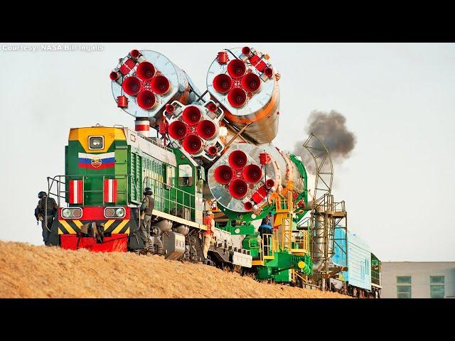 ROCKET Trains & Space Railroads!